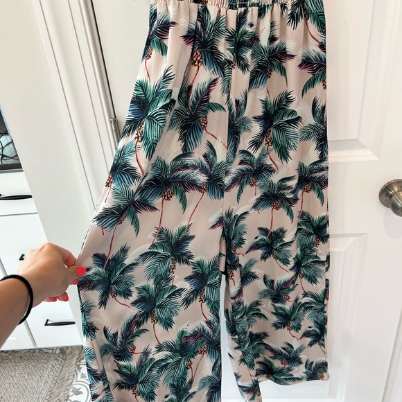 Show Me Your MuMu SMYM palm jumpsuit size small - Picture 3 of 4
